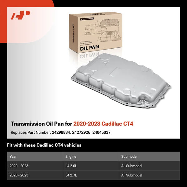 Transmission Oil Pan for 2020-2023 Cadillac CT4