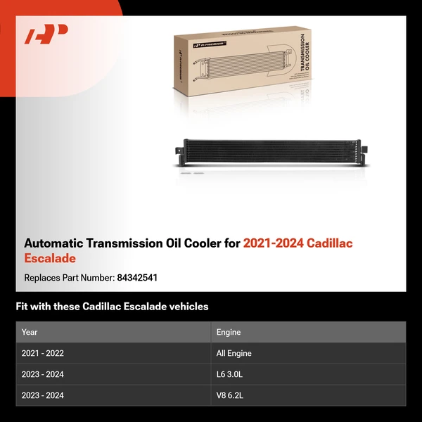 Automatic Transmission Oil Cooler for 2021-2024 Cadillac Escalade