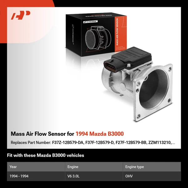 Mass Air Flow Sensor for 1994 Mazda B3000
