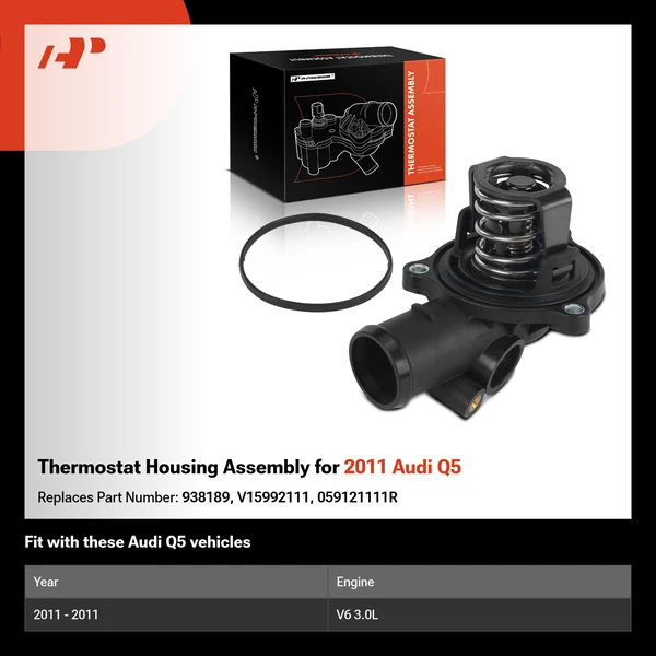 Thermostat Housing Assembly for 2011 Audi Q5