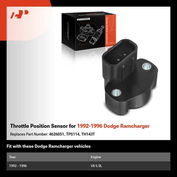 Throttle Position Sensor for 1992-1996 Dodge Ramcharger