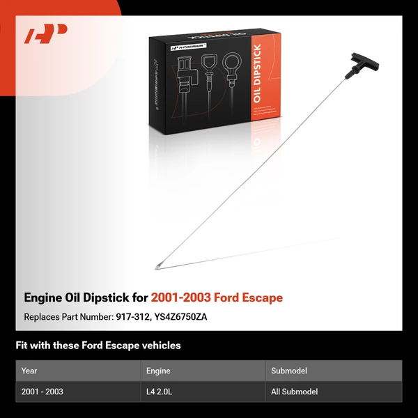 Engine Oil Dipstick for 2001-2003 Ford Escape