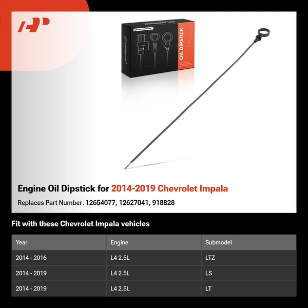 Engine Oil Dipstick for 2014-2019 Chevrolet Impala