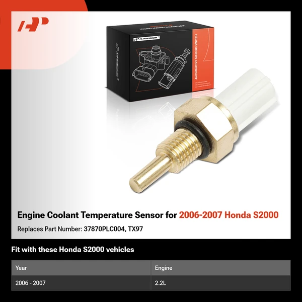 Engine Coolant Temperature Sensor for 2006-2007 Honda S2000