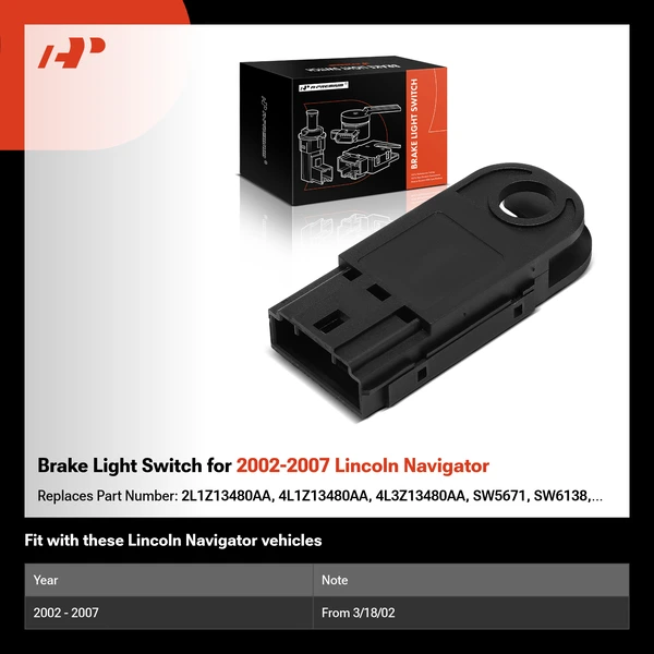 Brake Light Switch for 2002-2007 Lincoln Navigator