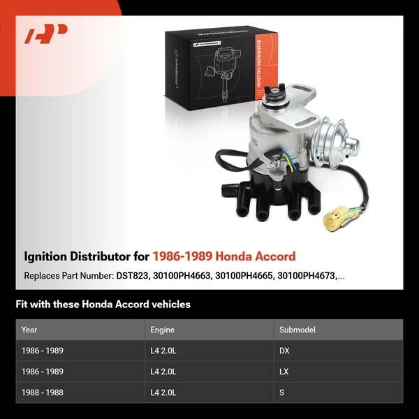 Ignition Distributor for 1986-1989 Honda Accord