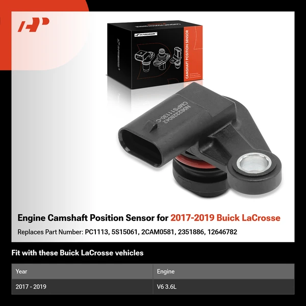 Engine Camshaft Position Sensor for 2017-2019 Buick LaCrosse