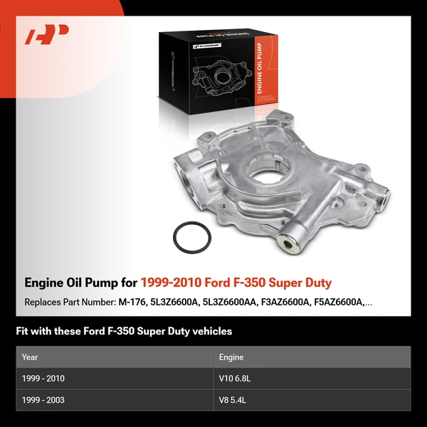 Engine Oil Pump for 1999-2010 Ford F-350 Super Duty