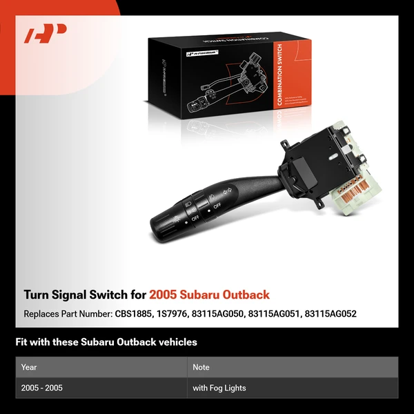 Turn Signal Switch for 2005 Subaru Outback