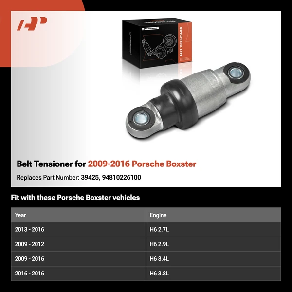 Belt Tensioner for 2009-2016 Porsche Boxster