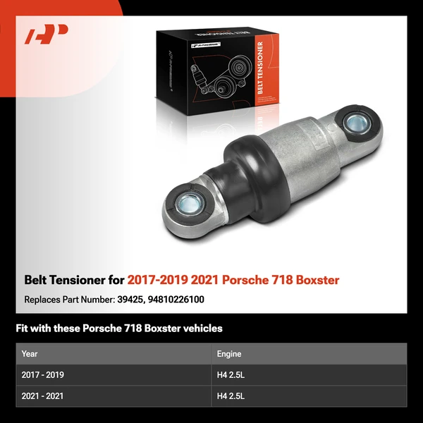 Belt Tensioner for 2017-2019 2021 Porsche 718 Boxster