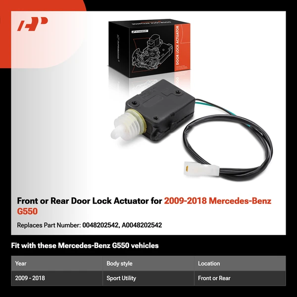 Front or Rear Door Lock Actuator for 2009-2018 Mercedes-Benz G550