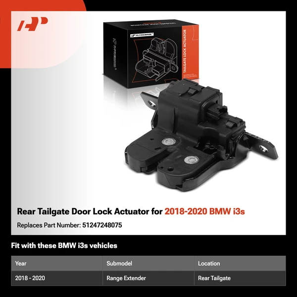Rear Tailgate Door Lock Actuator for 2018-2020 BMW i3s