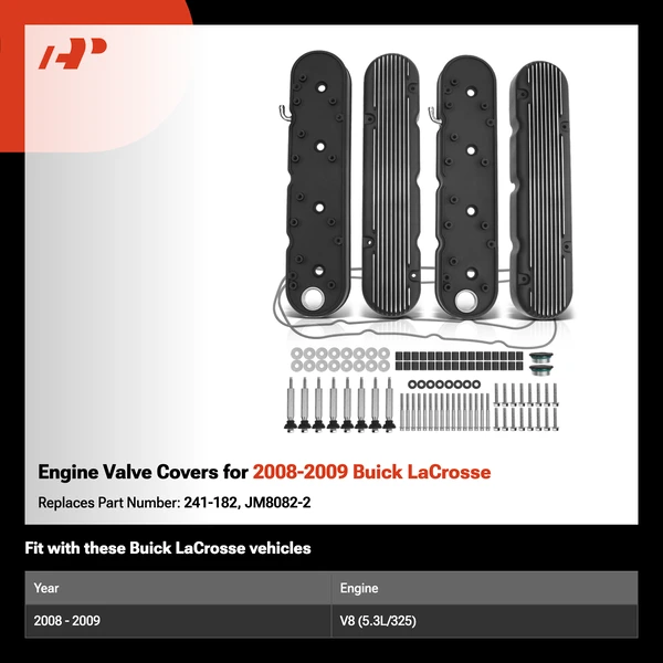 Engine Valve Covers for 2008-2009 Buick LaCrosse