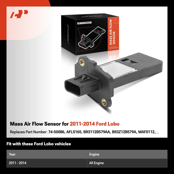 Mass Air Flow Sensor for 2011-2014 Ford Lobo