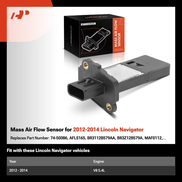 Mass Air Flow Sensor for 2012-2014 Lincoln Navigator