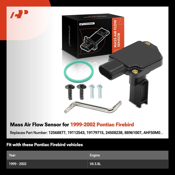 Mass Air Flow Sensor for 1999-2002 Pontiac Firebird