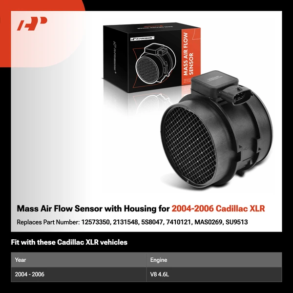 Mass Air Flow Sensor with Housing for 2004-2006 Cadillac XLR