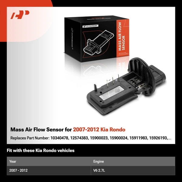 Mass Air Flow Sensor for 2007-2012 Kia Rondo