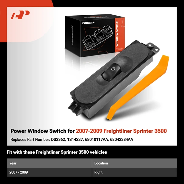 Power Window Switch for 2007-2009 Freightliner Sprinter 3500