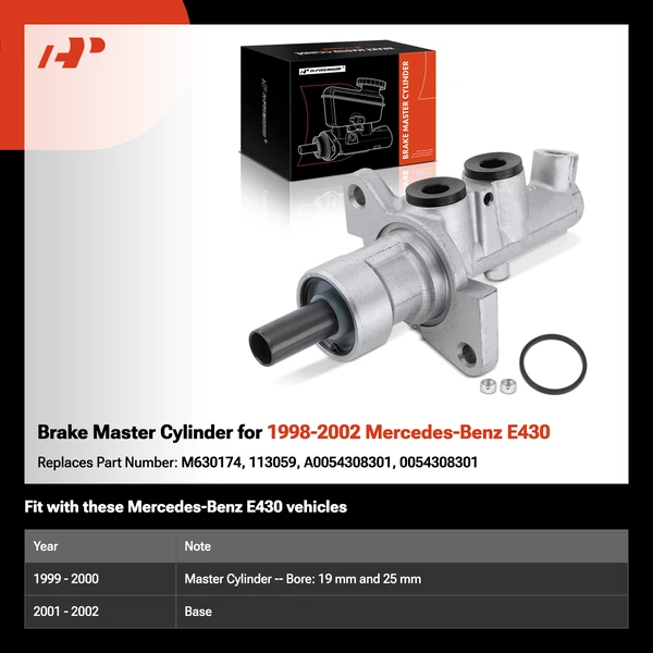 Brake Master Cylinder for 1998-2002 Mercedes-Benz E430