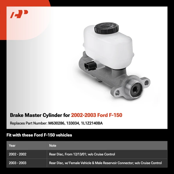 Brake Master Cylinder for 2002-2003 Ford F-150