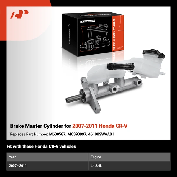 Brake Master Cylinder for 2007-2011 Honda CR-V