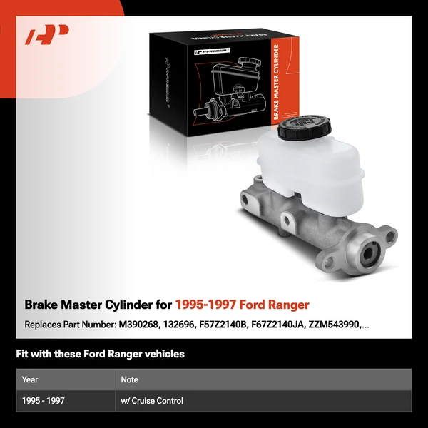 Brake Master Cylinder for 1995-1997 Ford Ranger