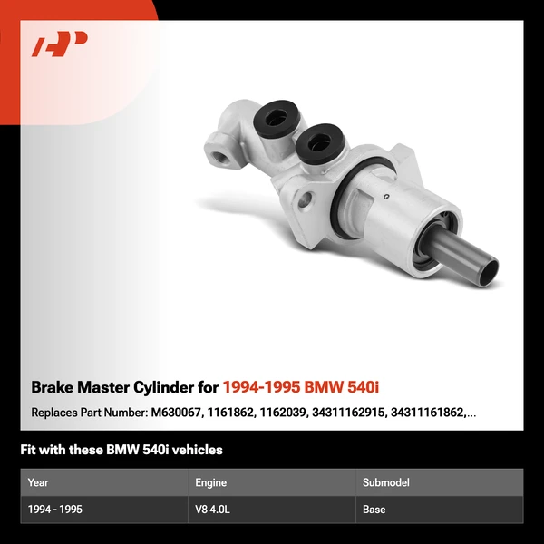 Brake Master Cylinder for 1994-1995 BMW 540i