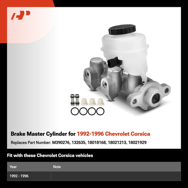 Brake Master Cylinder for 1992-1996 Chevrolet Corsica