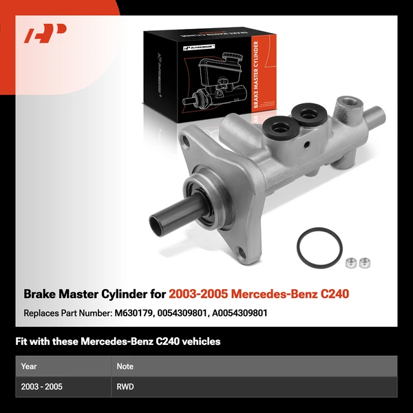 Brake Master Cylinder for 2003-2005 Mercedes-Benz C240