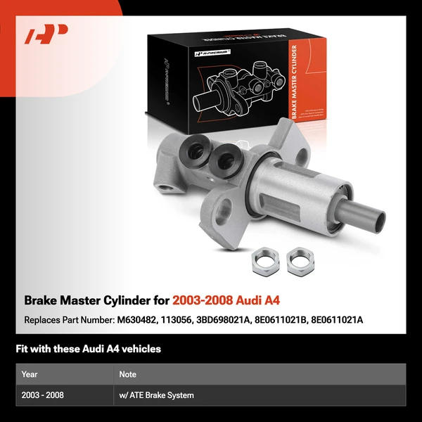 Brake Master Cylinder for 2003-2008 Audi A4