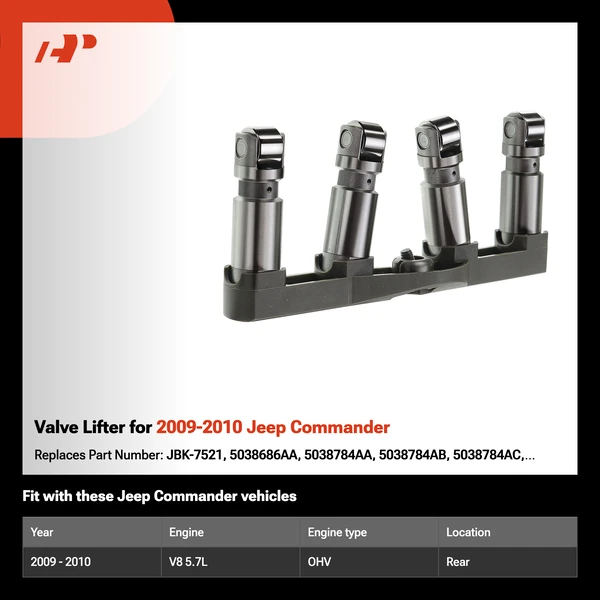 Valve Lifter for 2009-2010 Jeep Commander