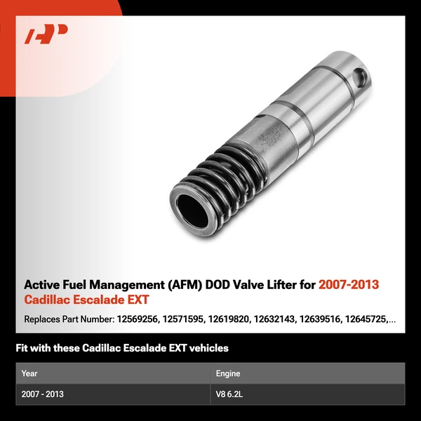 Active Fuel Management (AFM) DOD Valve Lifter for 2007-2013 Cadillac Escalade EXT