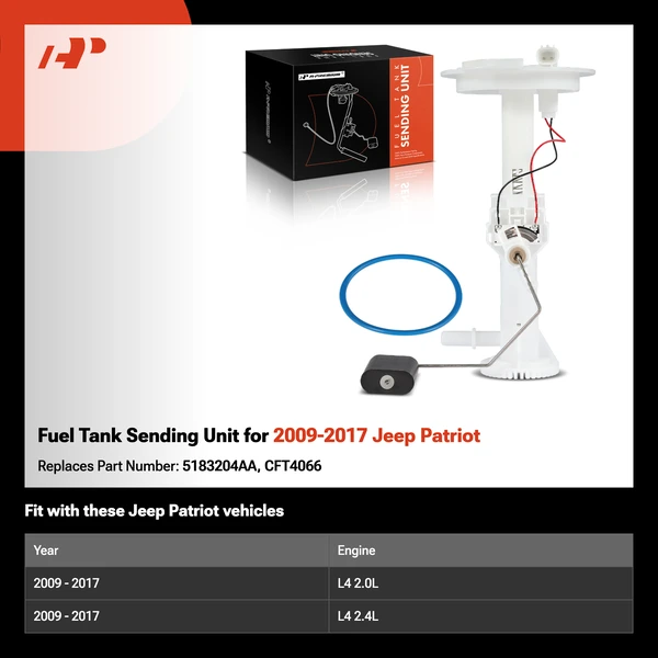 Fuel Tank Sending Unit for 2009-2017 Jeep Patriot