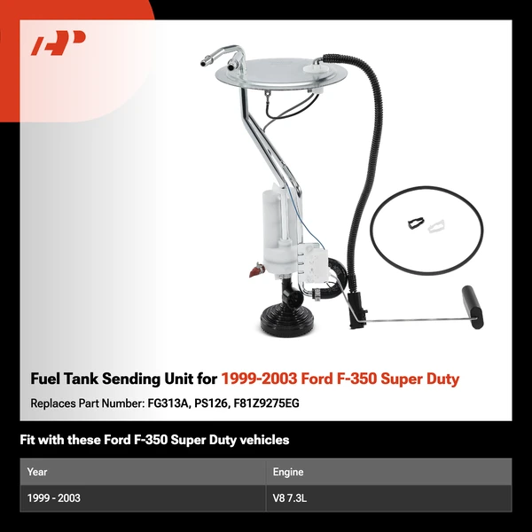 Fuel Tank Sending Unit for 1999-2003 Ford F-350 Super Duty