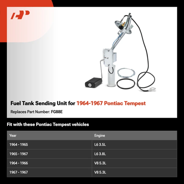Fuel Tank Sending Unit for 1964-1967 Pontiac Tempest