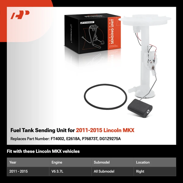 Fuel Tank Sending Unit for 2011-2015 Lincoln MKX