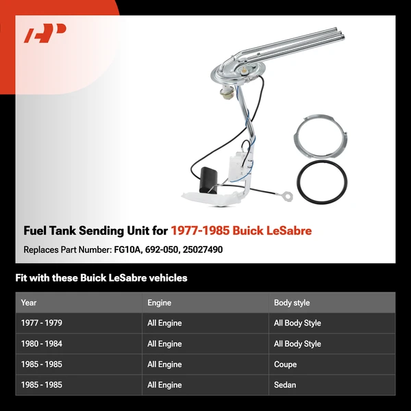 Fuel Tank Sending Unit for 1977-1985 Buick LeSabre