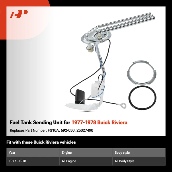 Fuel Tank Sending Unit for 1977-1978 Buick Riviera
