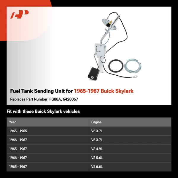 Fuel Tank Sending Unit for 1965-1967 Buick Skylark