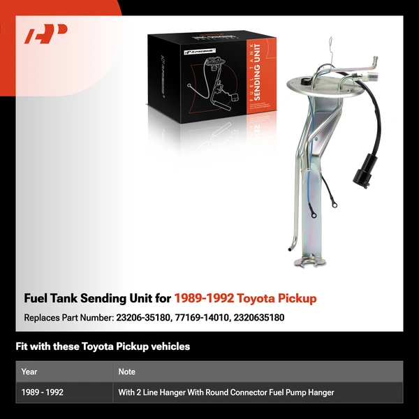 Fuel Tank Sending Unit for 1989-1992 Toyota Pickup