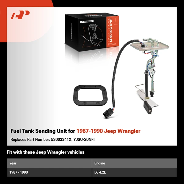 Fuel Tank Sending Unit for 1987-1990 Jeep Wrangler