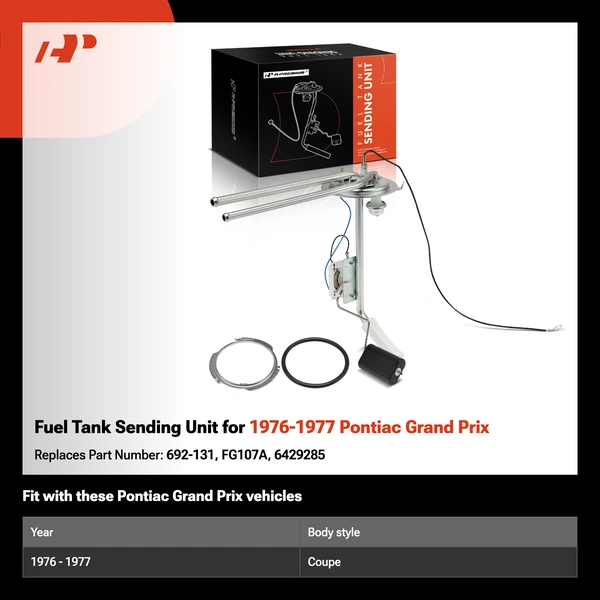 Fuel Tank Sending Unit for 1976-1977 Pontiac Grand Prix