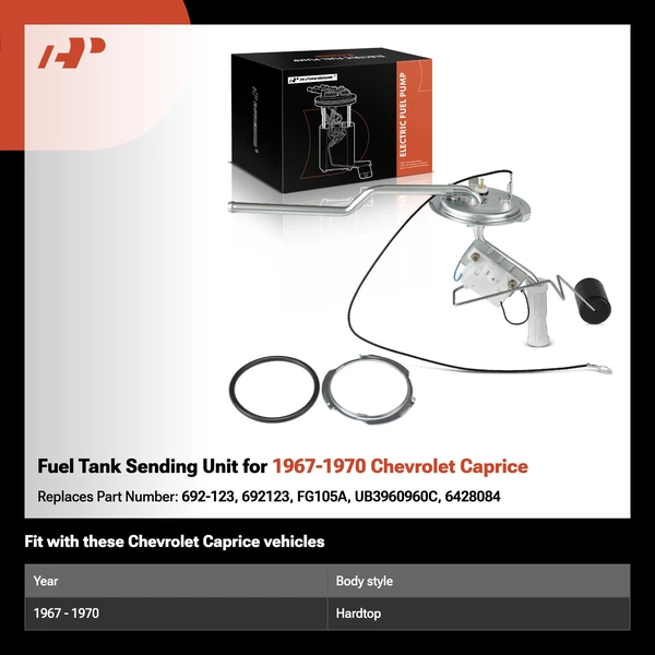 Fuel Tank Sending Unit for 1967-1970 Chevrolet Caprice