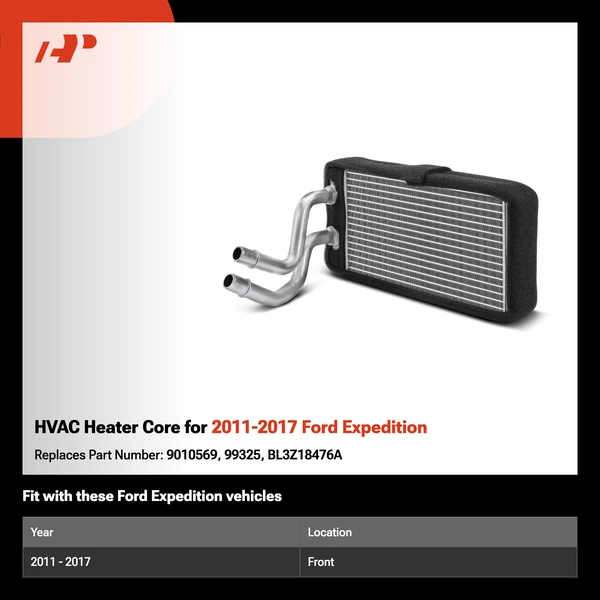 HVAC Heater Core for 2011-2017 Ford Expedition