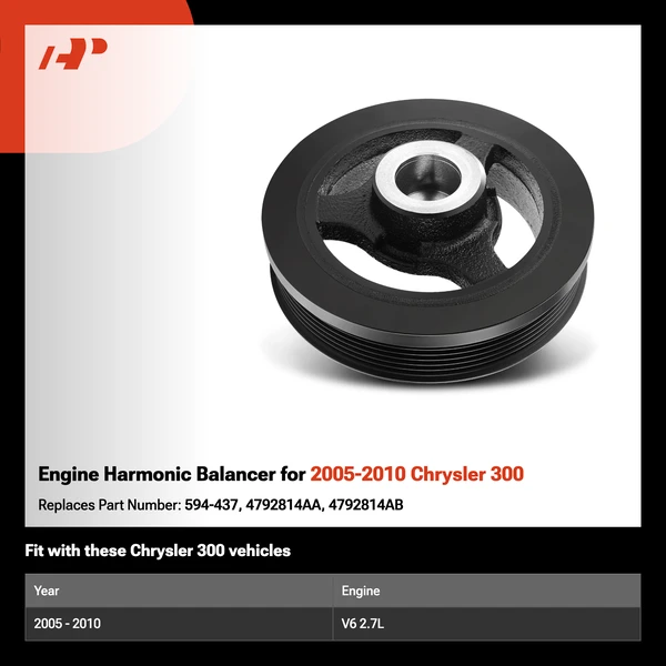 Engine Harmonic Balancer for 2005-2010 Chrysler 300