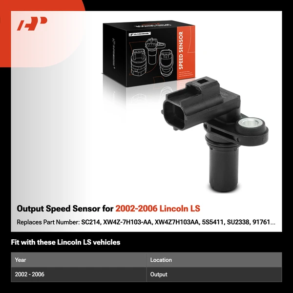 Output Speed Sensor for 2002-2006 Lincoln LS