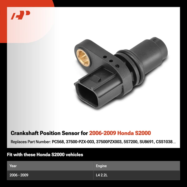 Crankshaft Position Sensor for 2006-2009 Honda S2000