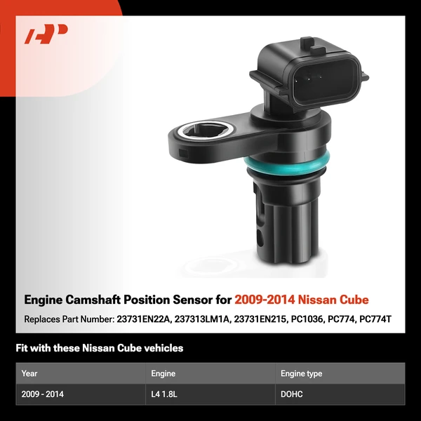 Engine Camshaft Position Sensor for 2009-2014 Nissan Cube